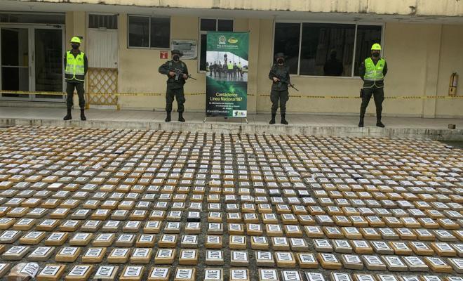 Just Over 1600 Kilos of Cocaine Headed for Belgium Seized at Colombian Port