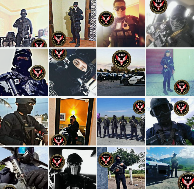 The Little-Known Social Media Accounts of Tamaulipas' Elite State Police Force
