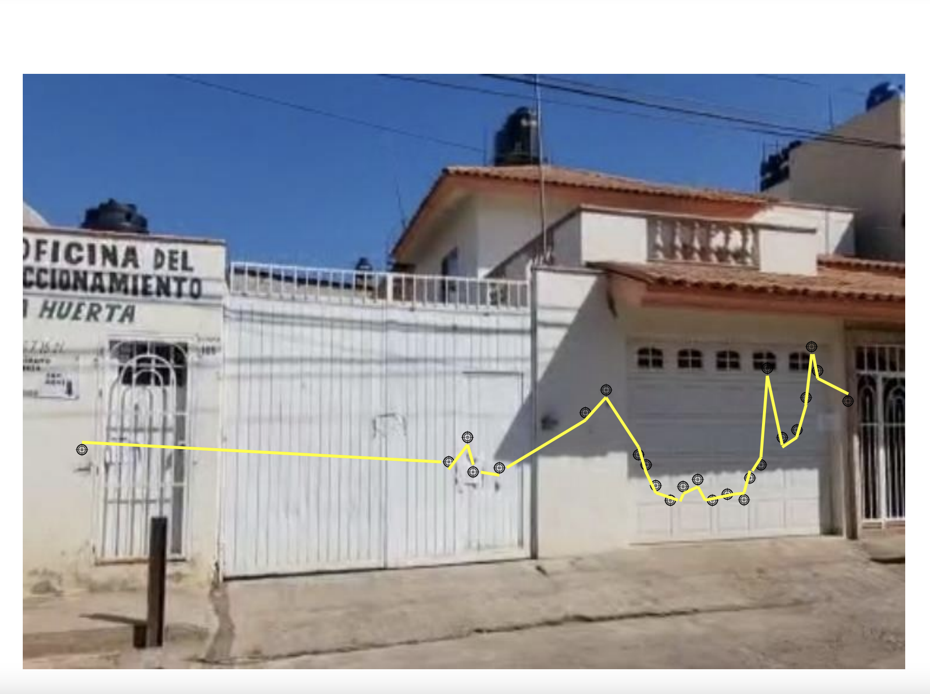 SSPC Chronology of shooting in San José de Gracia, Michoacán