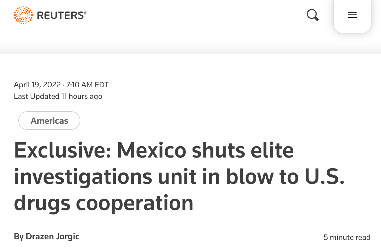 Reuters rehashes old news